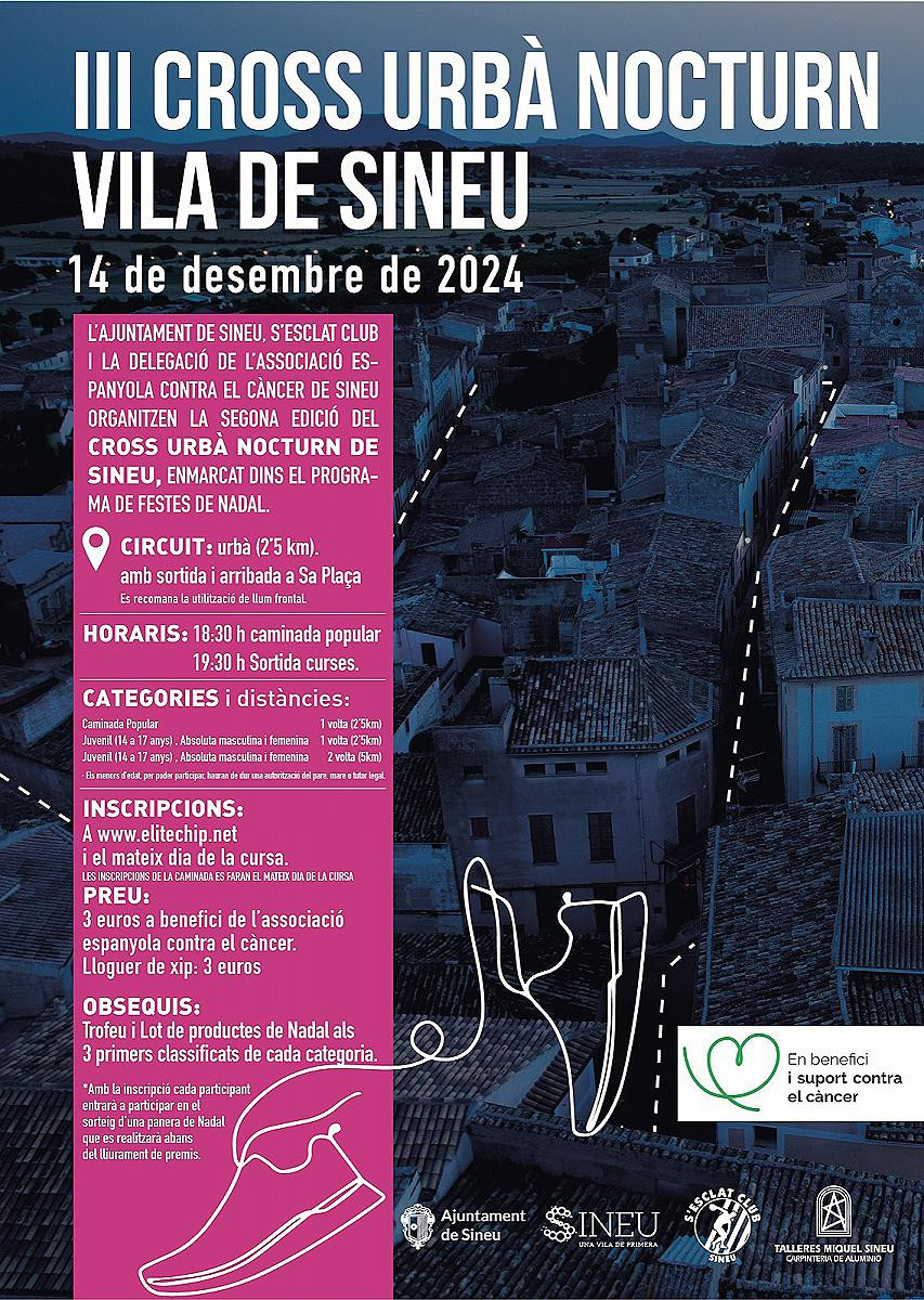 III Cross Urbà Nocturn Vila de Sineu 