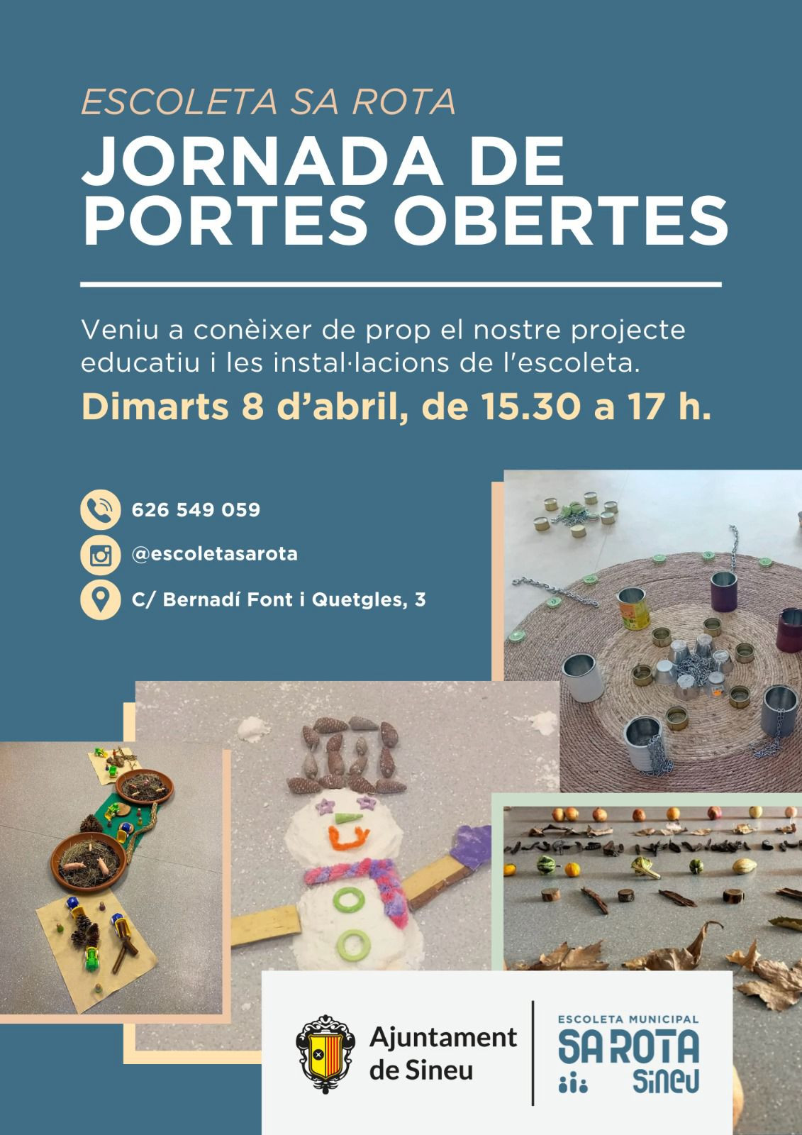 Jornada de portes obertes a l'escoleta infantil de Sa Rota