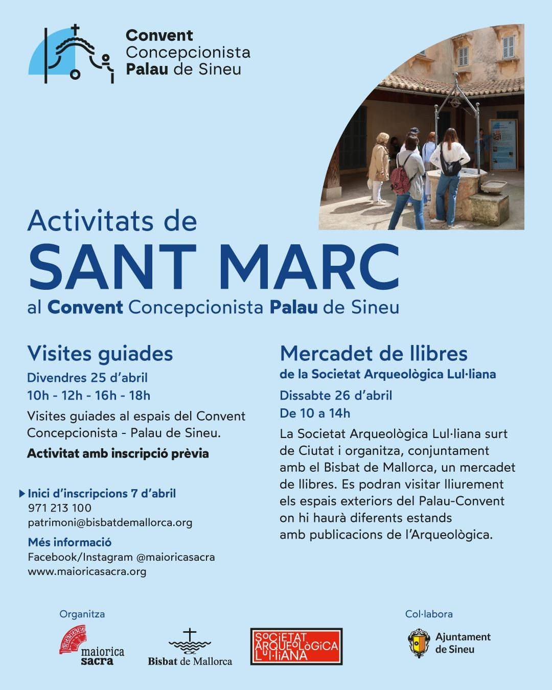 Visites guiades al Convent Concepcionista Palau de Sineu
