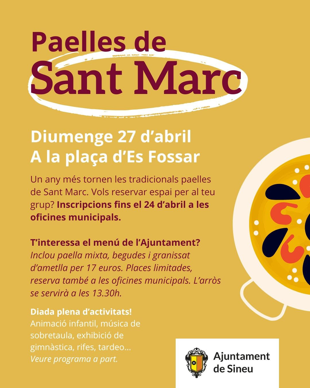 Paelles de Sant Marc