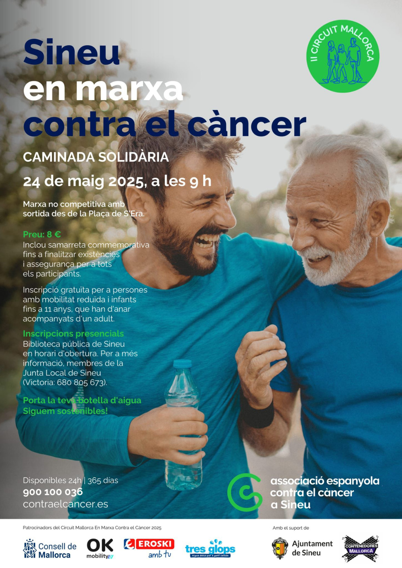 Sineu en marxa contra el càncer