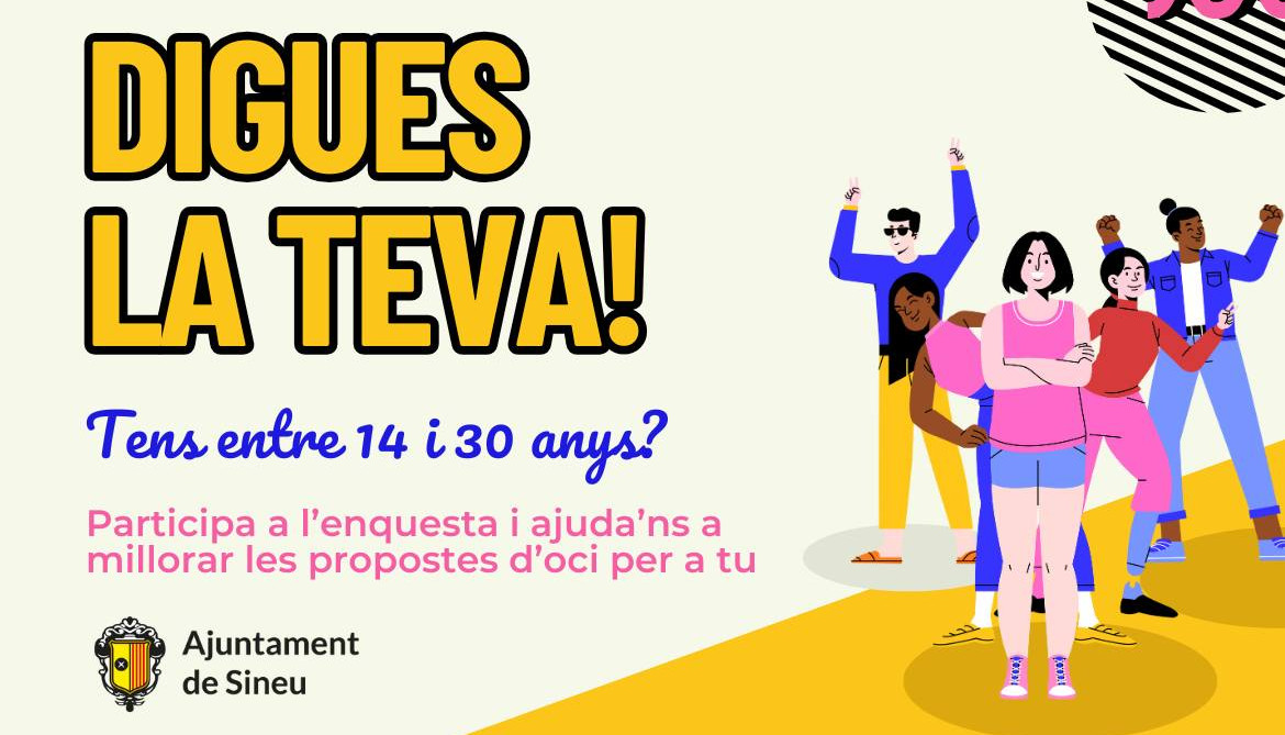 Tallers per joves. Què t'agradaria fer a Sineu?