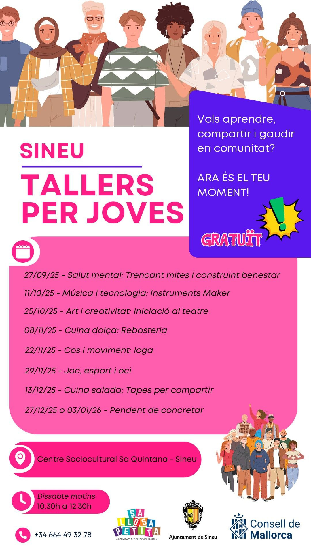 Tallers per joves