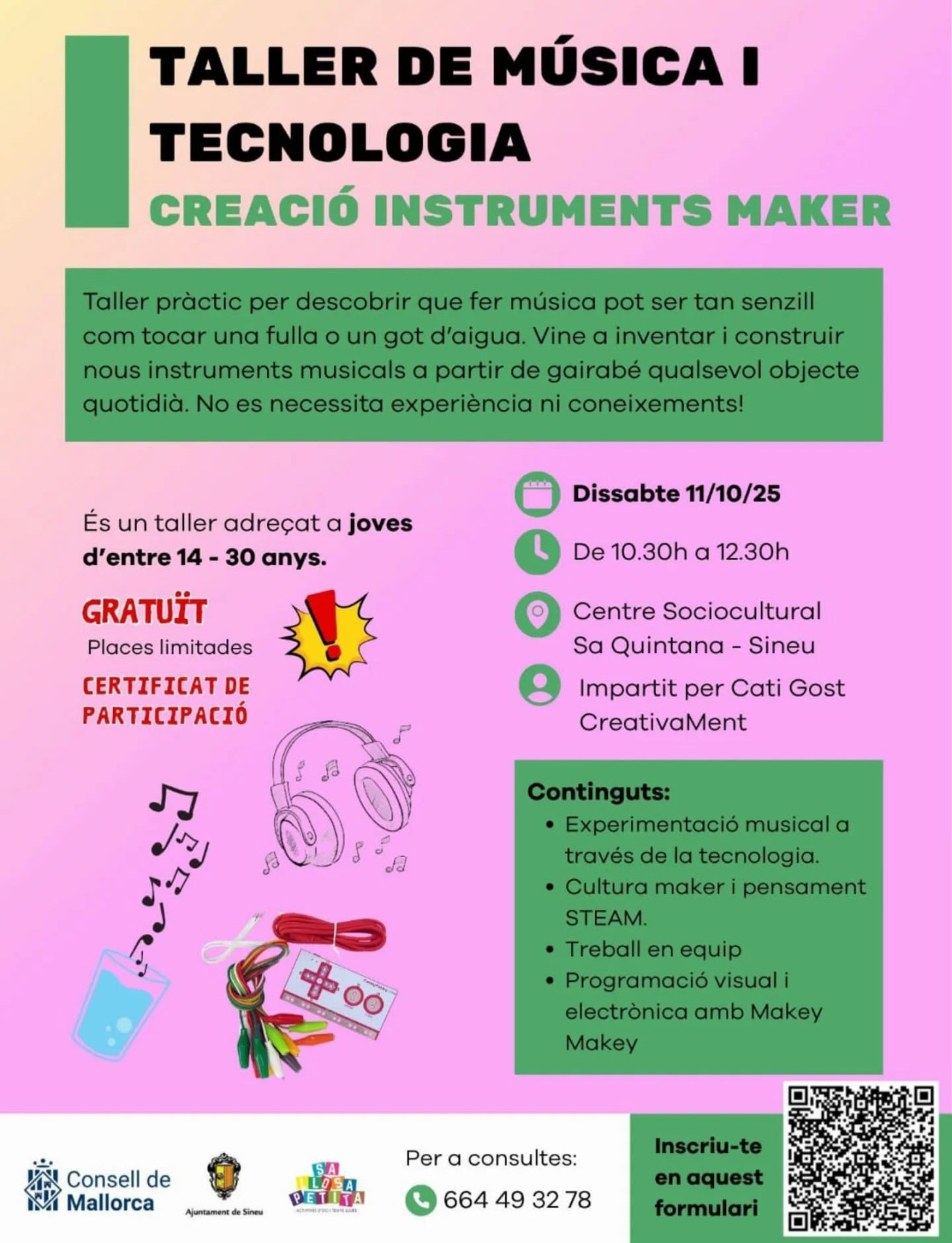 Taller de música i tecnologia