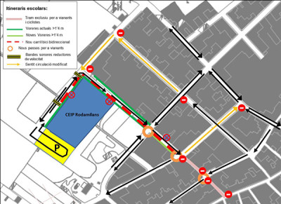 Pla de mobilitat urbana, primera fase